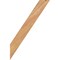Ekena Millwork 3 1/2"W x 16"D x 24"H Traditional Smooth Knee Brace, Western Red Cedar BRC04X16X24TRA00SWR - alternate 4